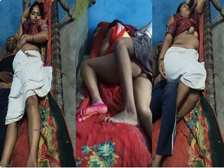 DESI BEAUTIFUL BHABHI DEEP SLEEPING FIXED SPYCAM & PEEPING BIG BOOBS CLEAN SHAVED PUSSY CAPTURED